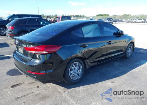 2018 Hyundai Elantra Se из США, поврежденный, VIN KMHD74LF4JU610588